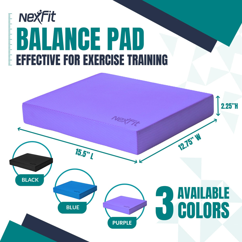 NEXFIT close-up of TPE texture highlighting non-slip surface for safe workouts