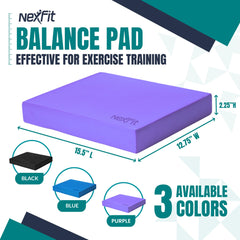 NEXFIT close-up of TPE texture highlighting non-slip surface for safe workouts