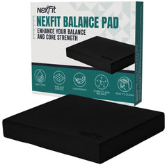 NEXFIT front view of balance pad showing extra-large surface for stable exercises