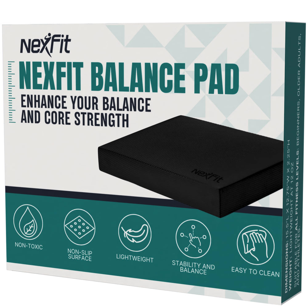 NEXFIT close-up of textured non-slip surface providing secure traction while training