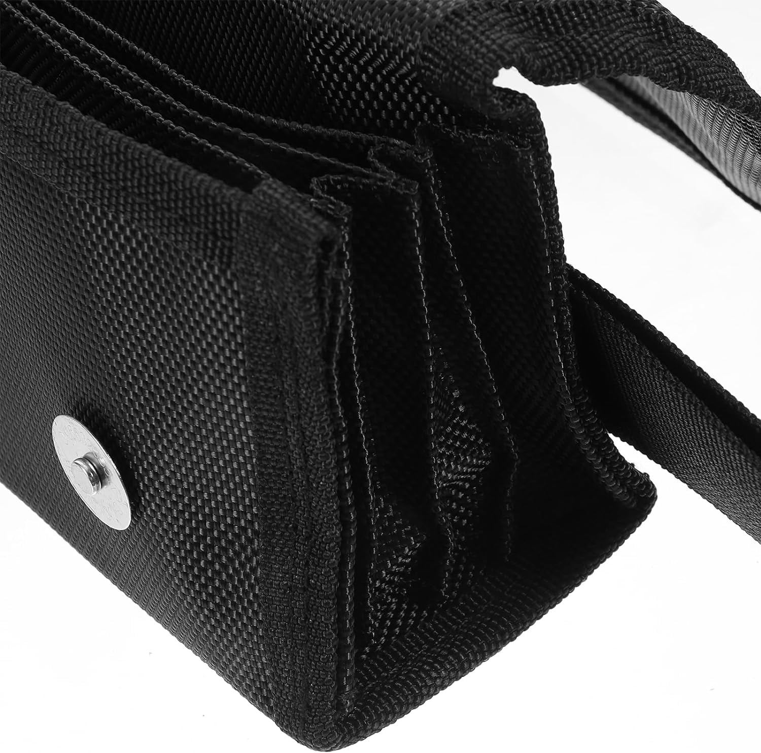 Nhsuzart bag next to smartphone for scale showing compact capacity advantage