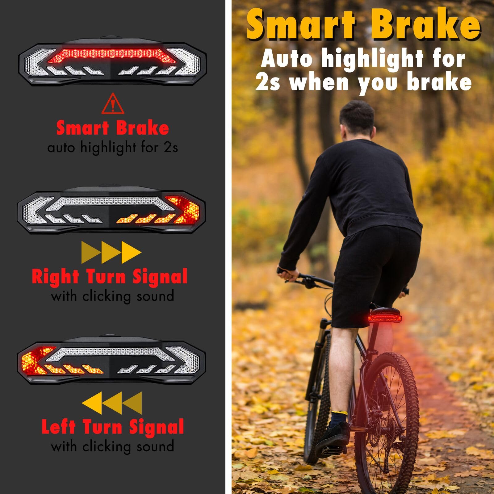 NineLeaf remote mounted on handlebar for easy signaling and safer lane changes