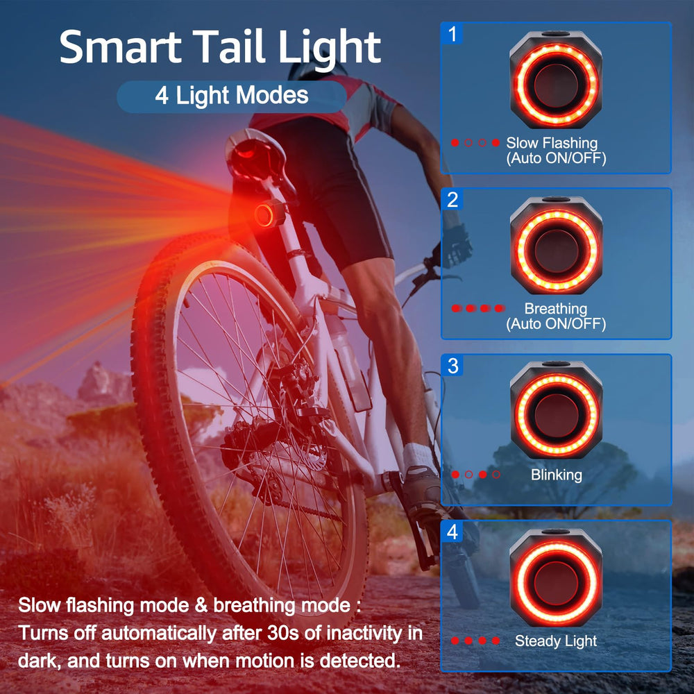 NineLeaf mounted on a bike seatpost demonstrating secure fit and visibility