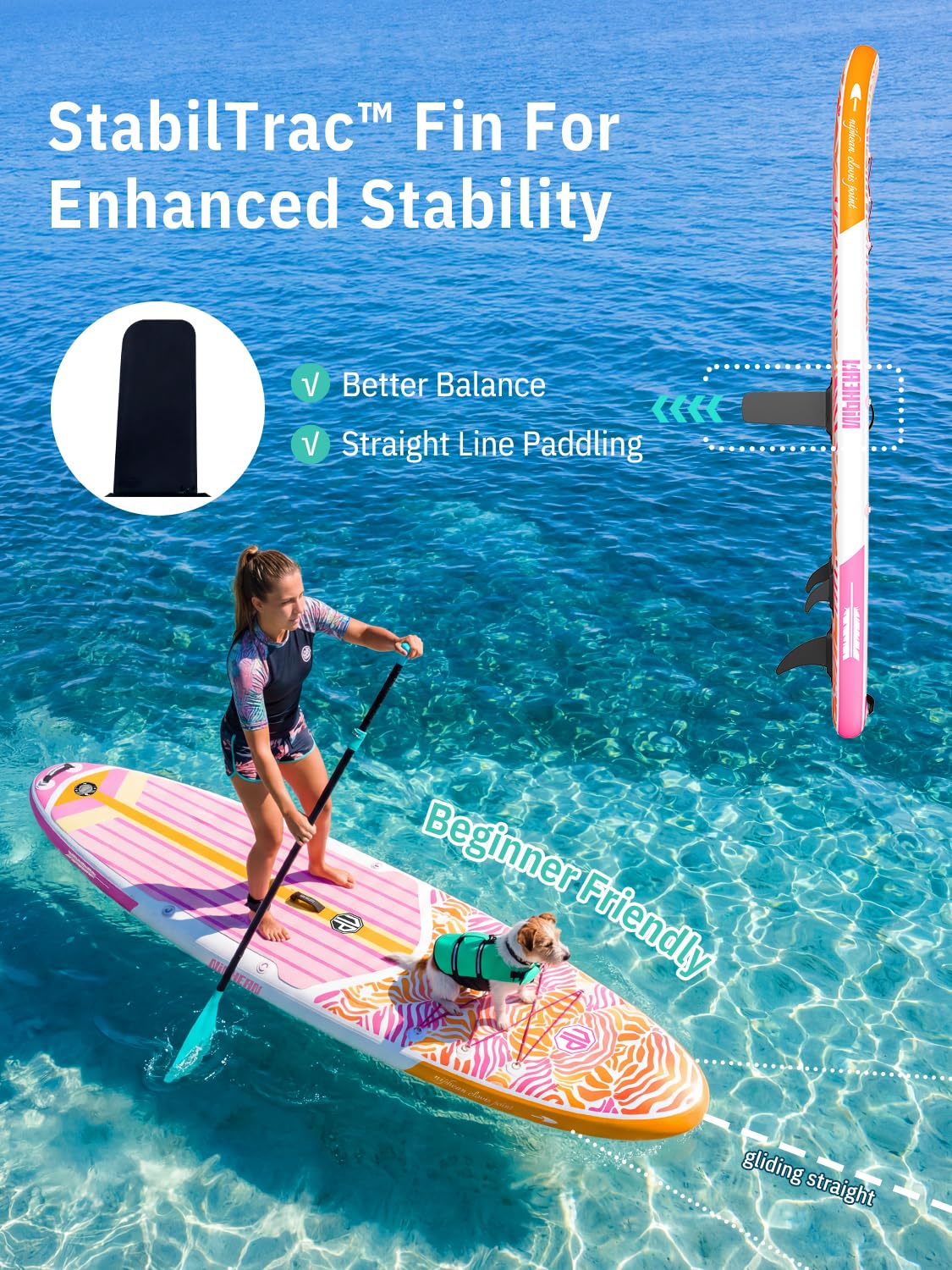 niphean accessory set laid out including pump paddle leash and repair kit for quick starts
