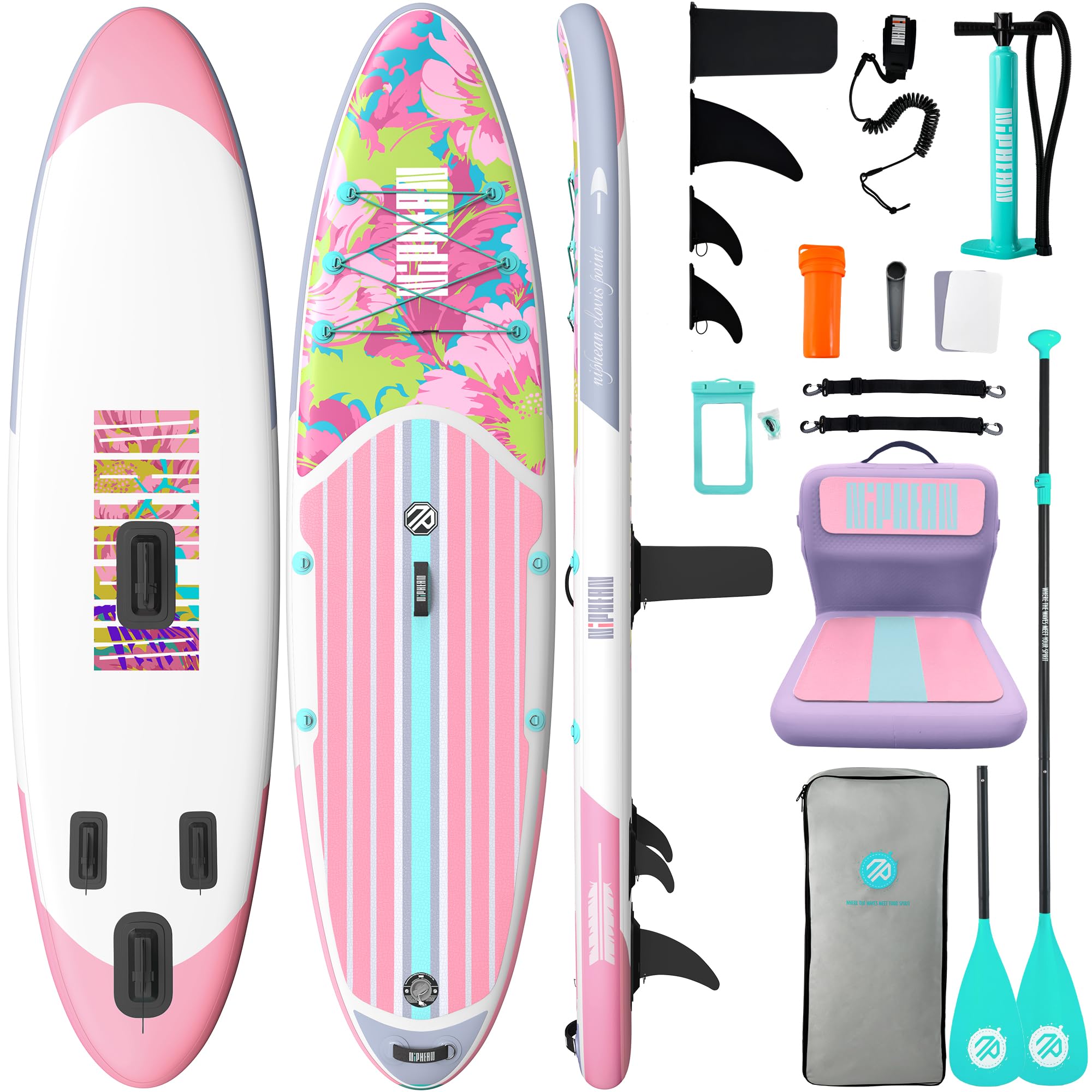 niphean front packaged sup ballet pink showing ready-to-use kit and style