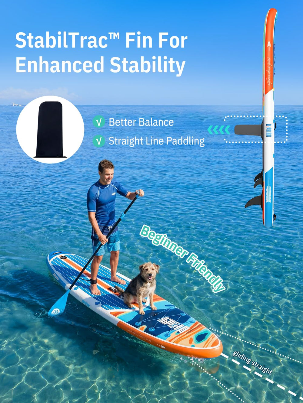niphean rolled sup packed into backpack for compact travel and easy transport
