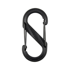 Nite Ize close-up of stainless steel wire gate highlighting secure closure and durability
