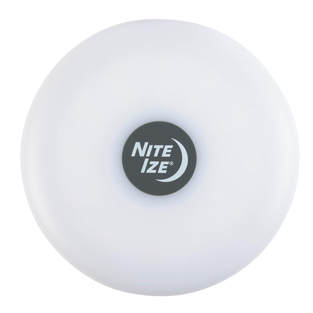 Nite Ize close-up of colorful Disc-O Select string LEDs, clear color display benefit