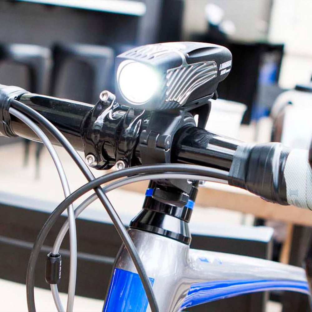 NiteRider Sabre 110 mounted on seatpost highlighting compact rear visibility for safety