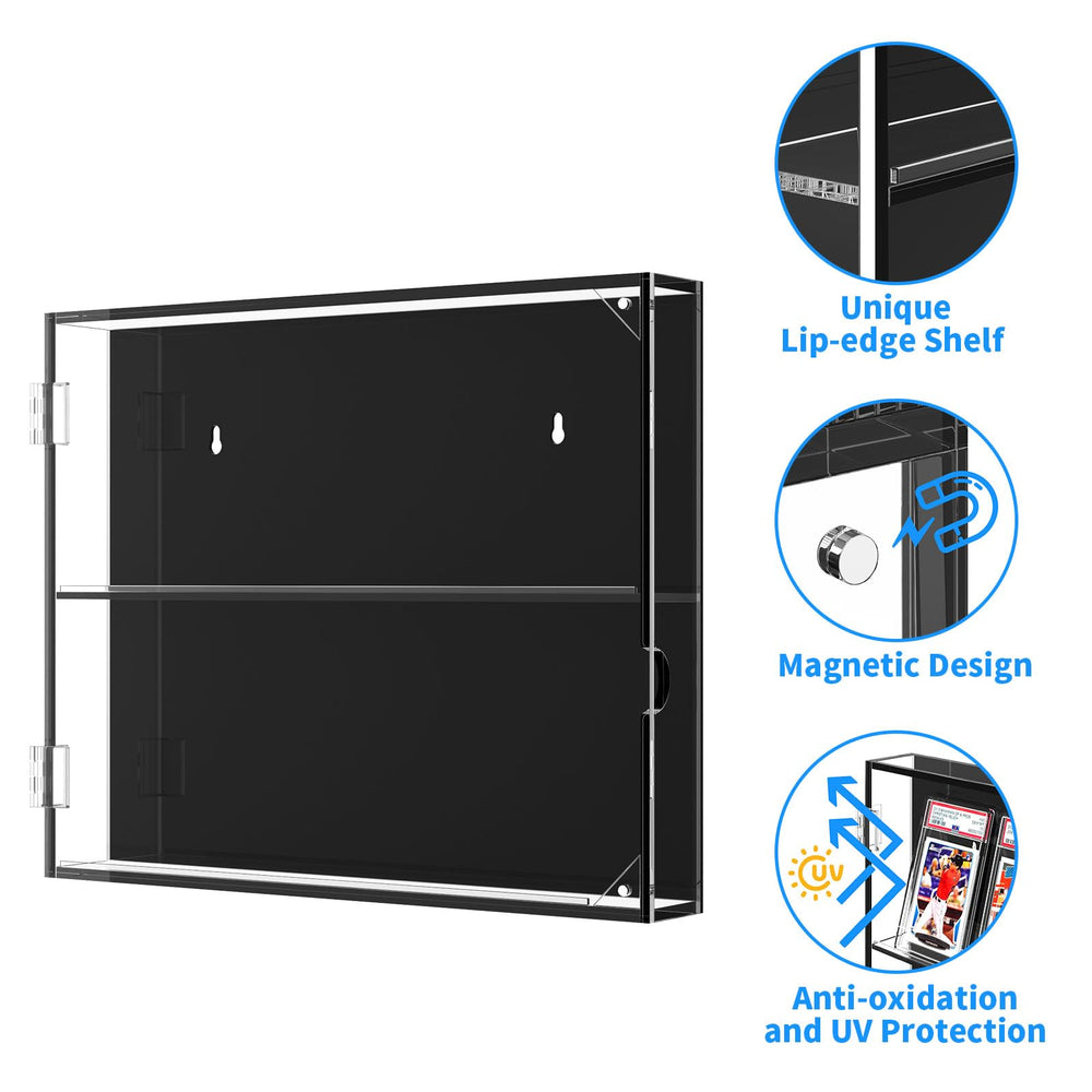 NIUBEE magnetic door hinge and closure for easy, secure access