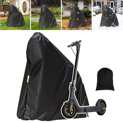 NiuJKun cover front view showing full scooter protection and weather resistance