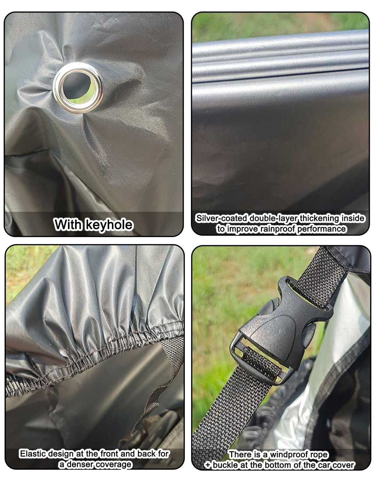 NiuJKun size comparison next to scooter illustrating fit for up to 57 inches