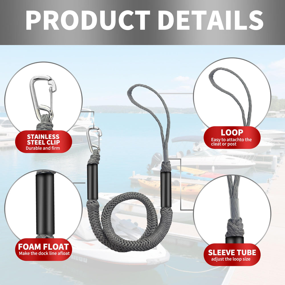NIUTRIP adjustable PVC sleeve loop for secure snug attachment