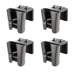 NKEOSN front view of four stainless steel fender clips showing compact design and easy handling