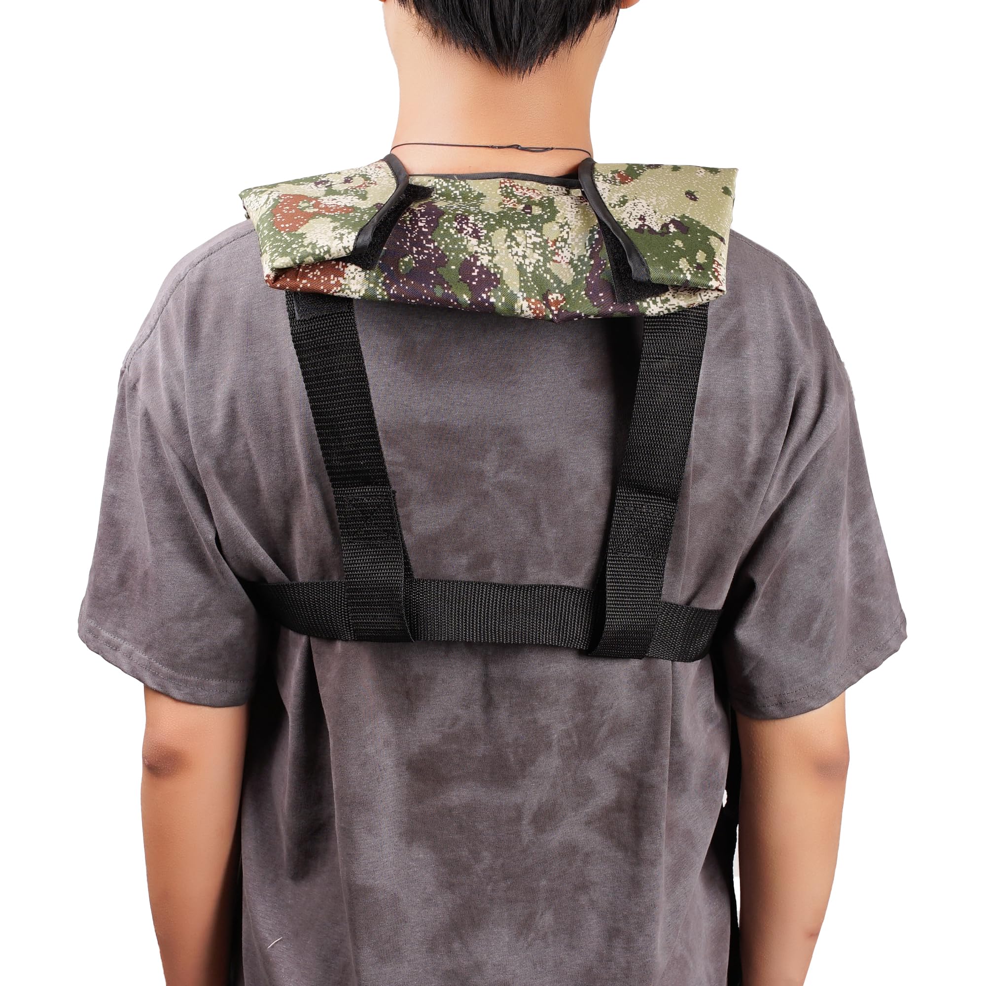 NLZGA inflated vest demo displaying quick 3–5 second flotation benefit