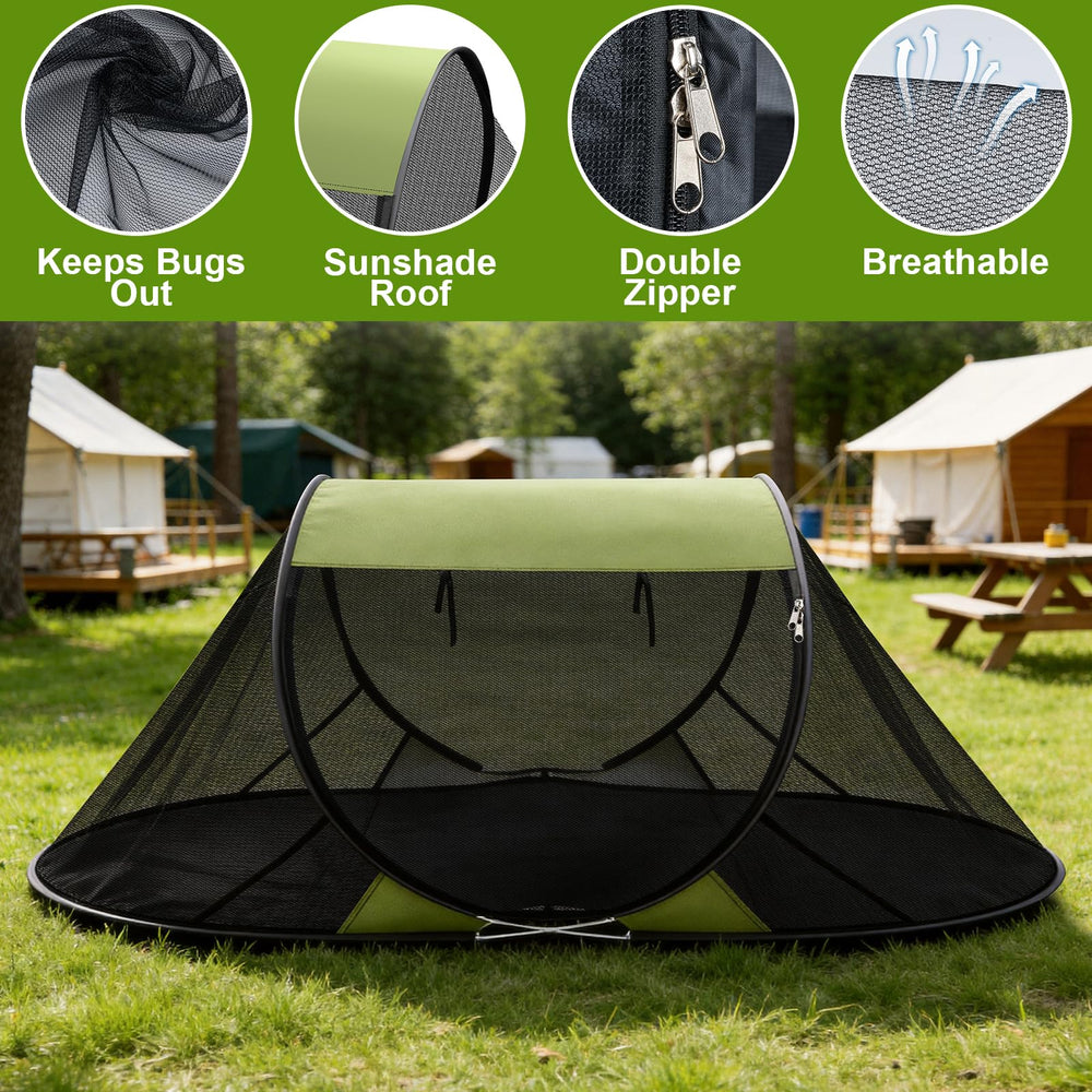NNG Oxford cloth base detail demonstrating durability and ground protection