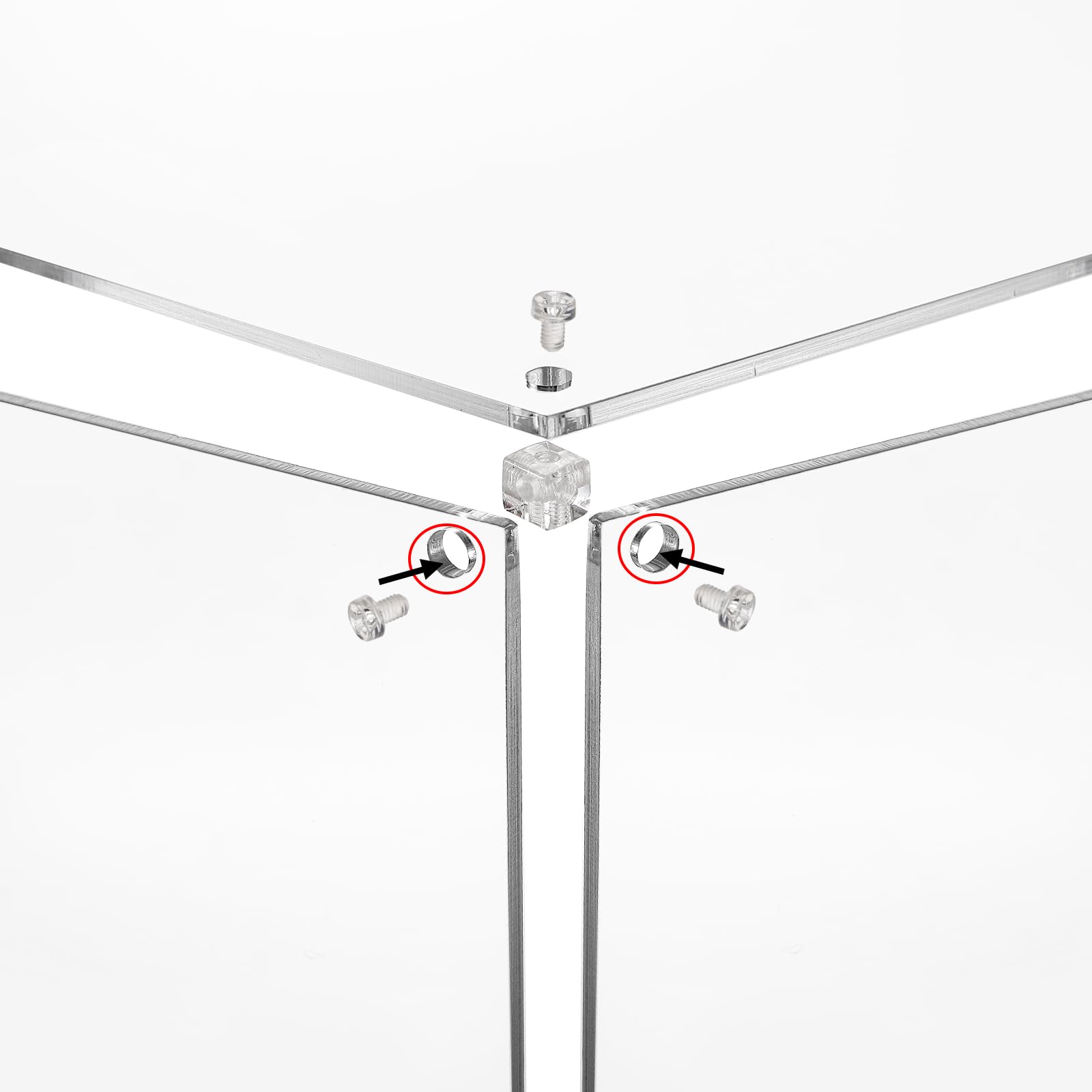 Noamus assembly kit with screwdriver and screws, demonstrates easy setup benefit