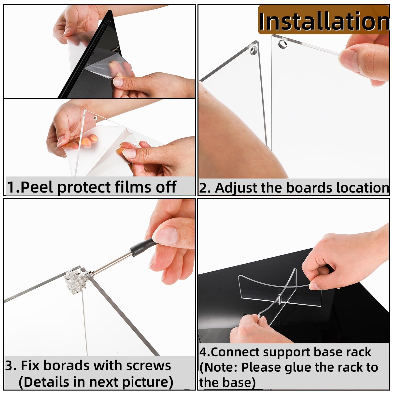 Noamus black base detail showing texture and stability, emphasizes secure support benefit