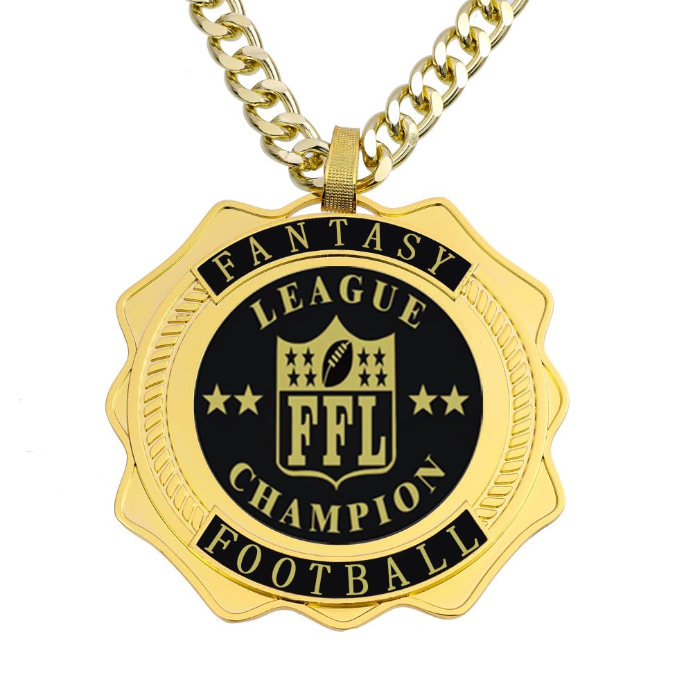 noblehead front view medal showcasing gold championship design and proud display