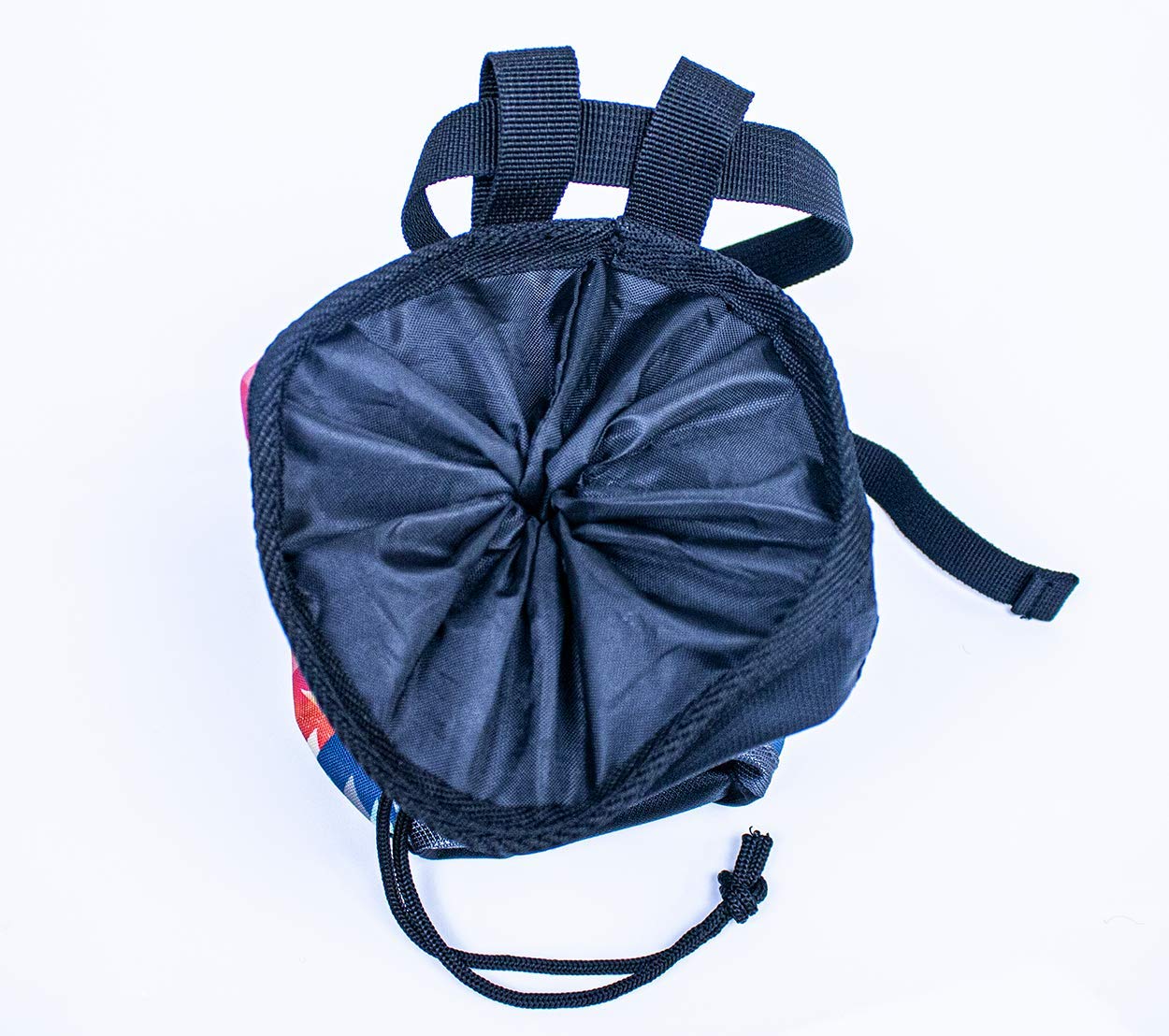 NOBOROU open zippered pocket with phone inside showing secure storage benefit