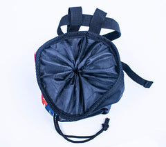 NOBOROU open zippered pocket with phone inside showing secure storage benefit