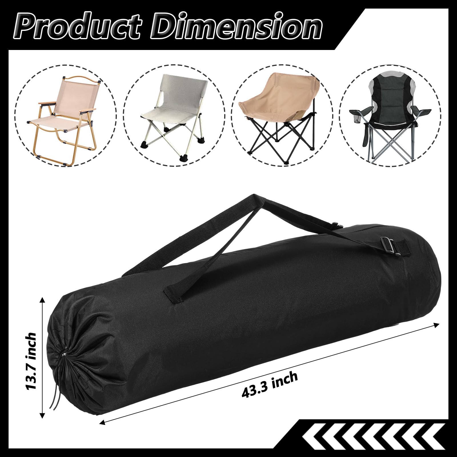 Nodaaiie drawstring top secured to keep chair dry and dust-free