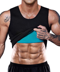 NonEcho front view waist trainer sleeveless tank showing snug fit and core compression benefit