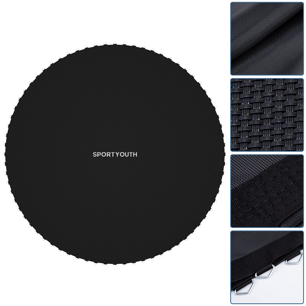 NONMON close-up of reinforced stitched v-ring area showing secure attachment benefit