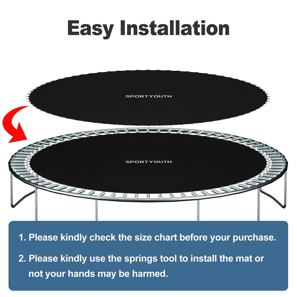 NONMON detailed view of spring attachment point showing easy installation benefit
