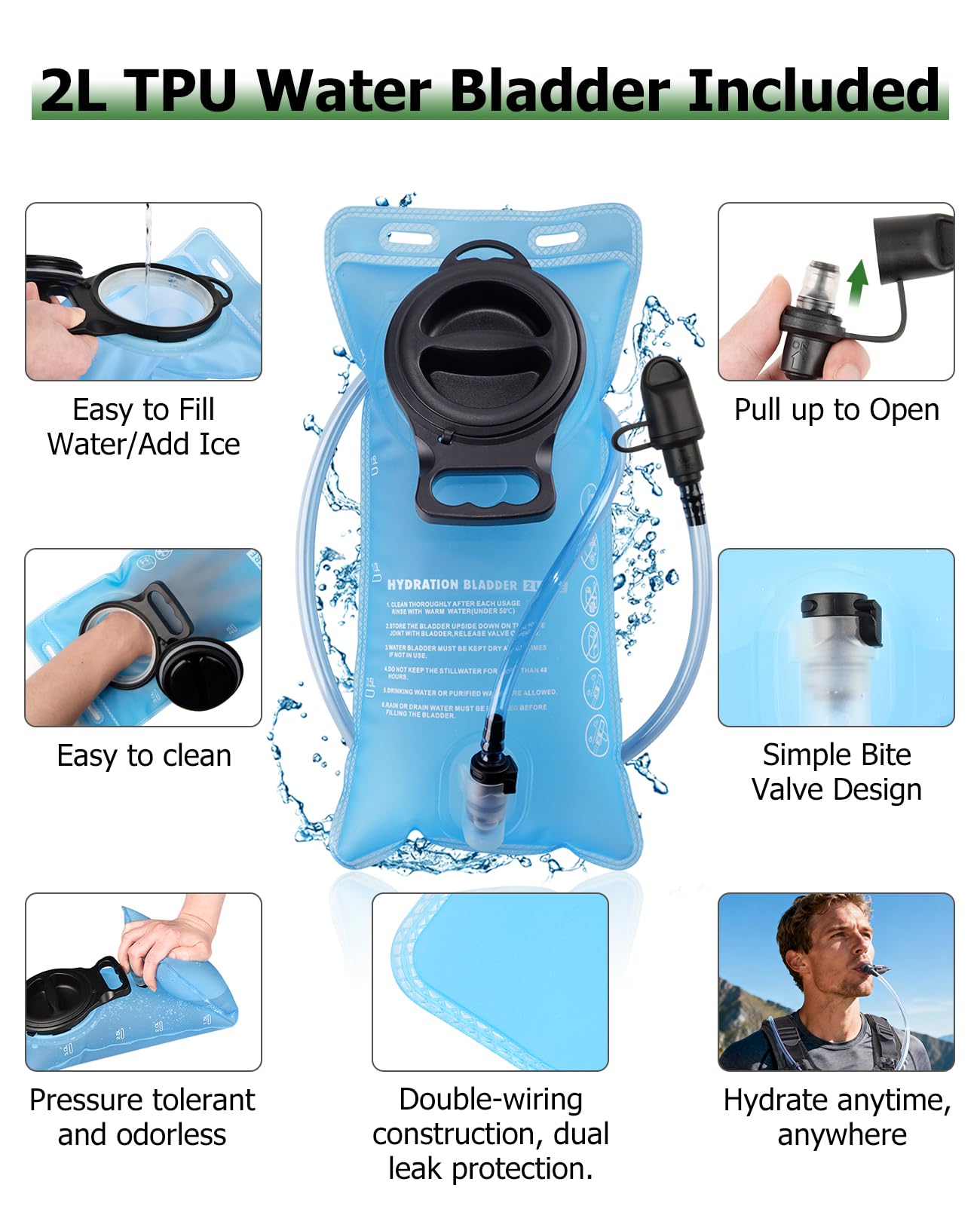 NOOLA organized pockets storing gels keys and power bank securely