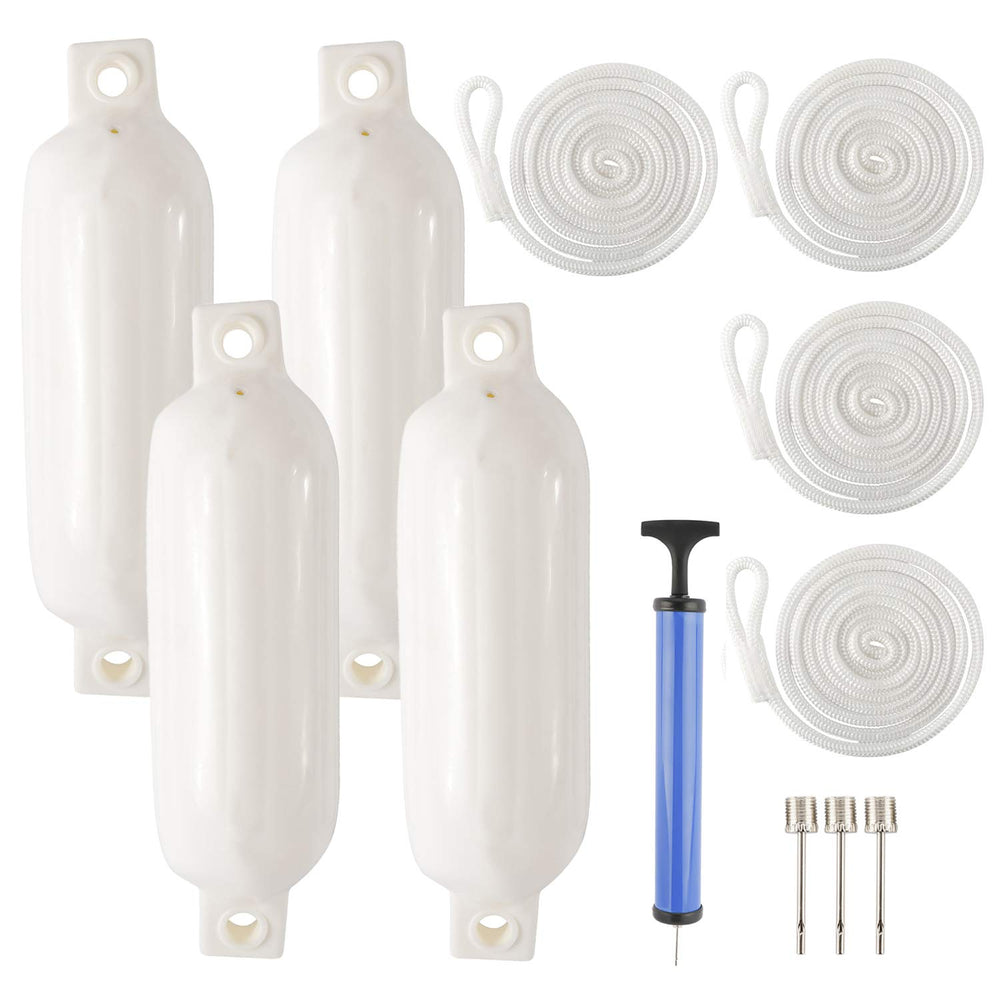 NovelBee front view of four packaged fenders showing complete kit benefits