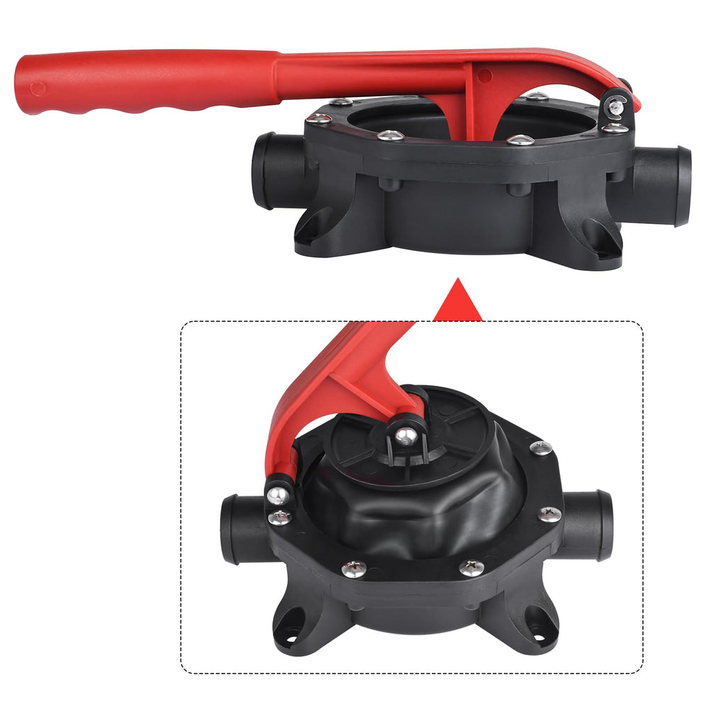 NovelBee handle detail with ergonomic grip for easier manual pumping