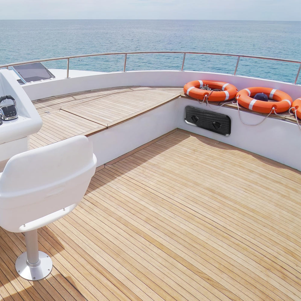 NovelBee on boat deck lifestyle image conveying neat integration and durability