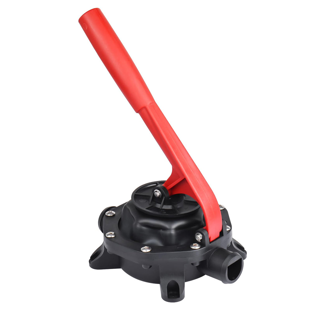 NovelBee next to a hand for scale, lightweight and portable for boating