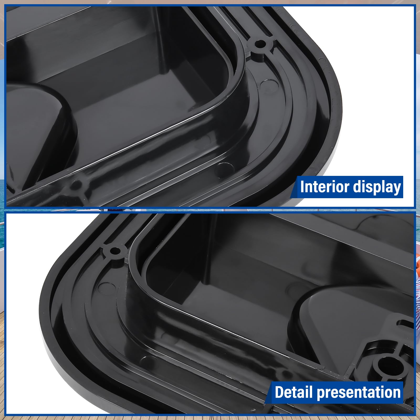 NovelBee surface texture close-up highlighting smooth UV-resistant finish