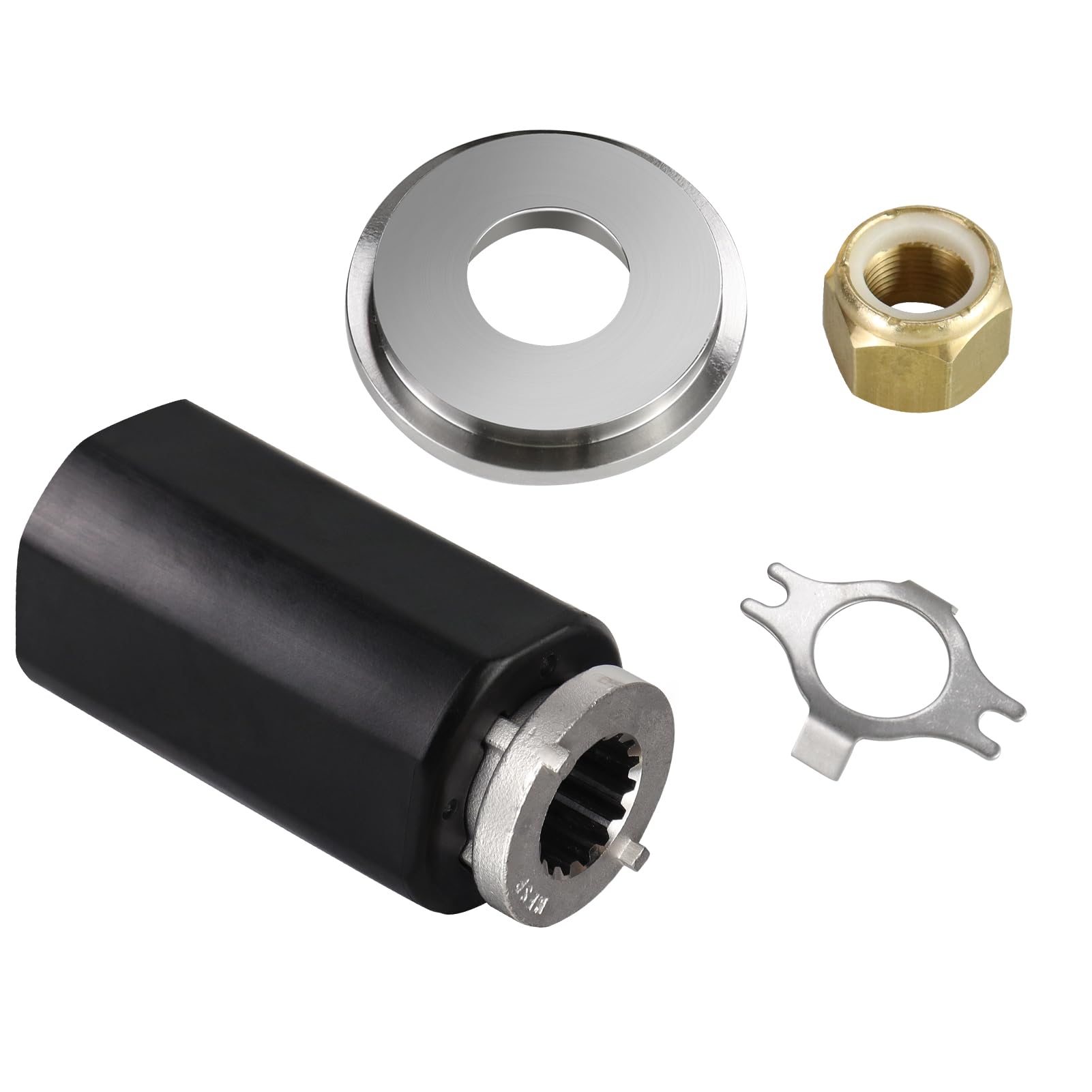 NOVINO kit laid out on workbench displaying included parts for straightforward installation