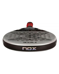 NOX AT10 handle with NOX Custom Grip reducing vibration and improving comfort