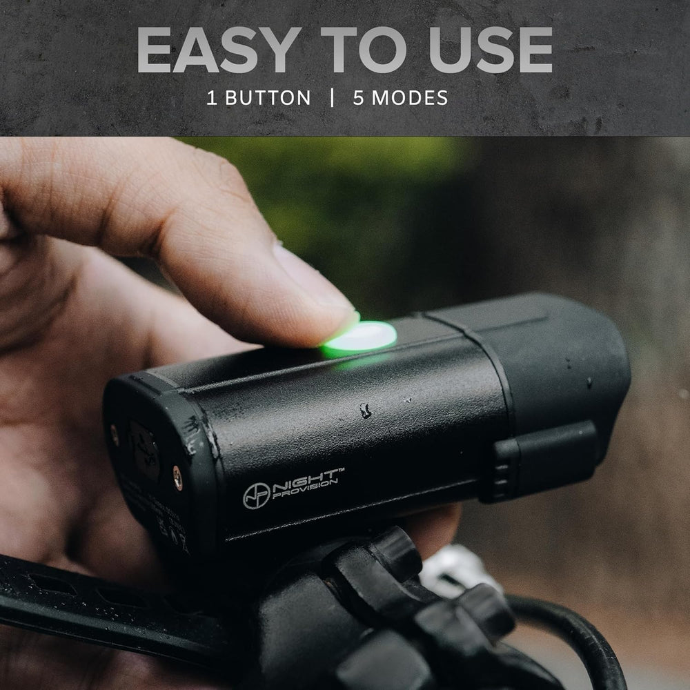 NP NIGHT PROVISION BX-400 USB-C charging connection showing fast recharge benefit