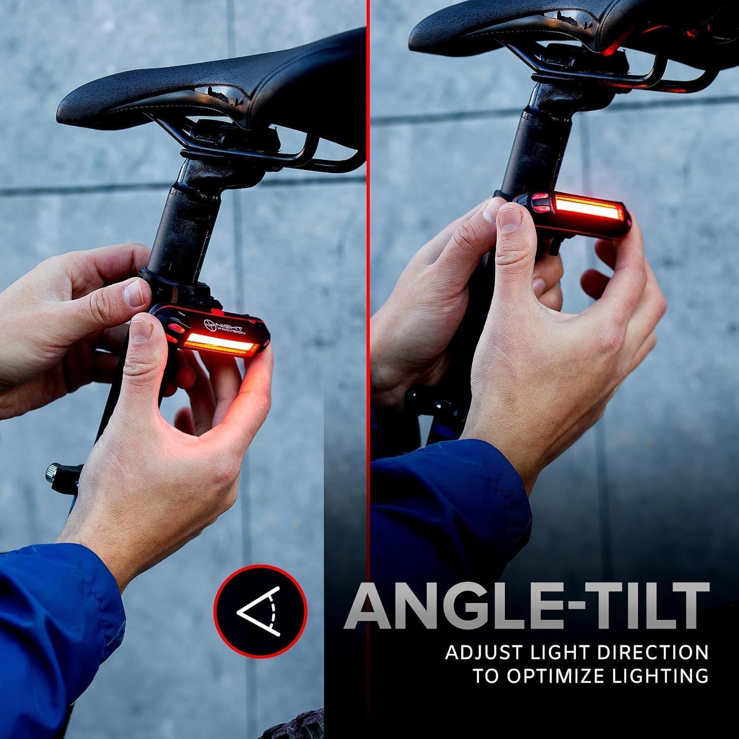 NP NIGHT PROVISION light next to a coin showing compact lightweight size