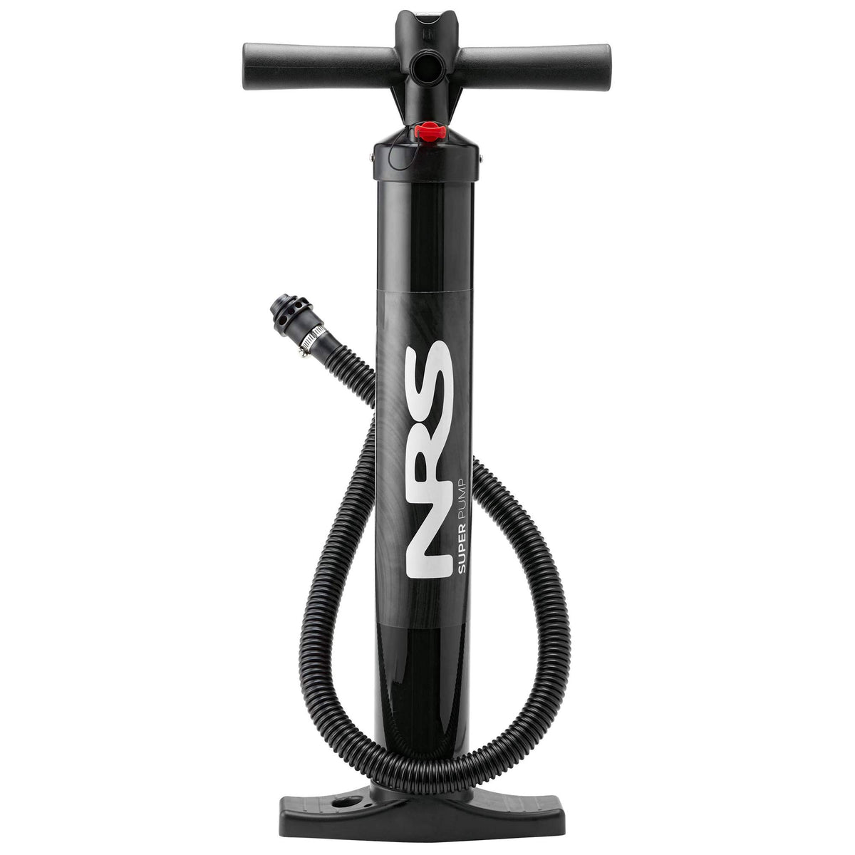 NRS Super Pump front view showing compact design and portability benefit
