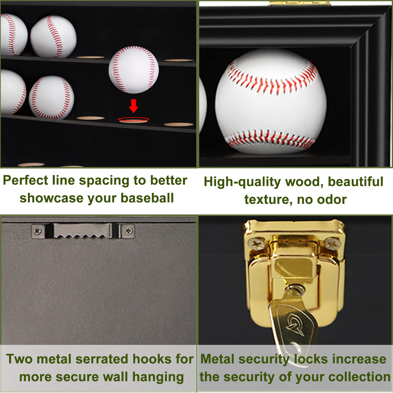 NRZSSN detailed image of lock and mounting hardware demonstrating secure anti-theft protection