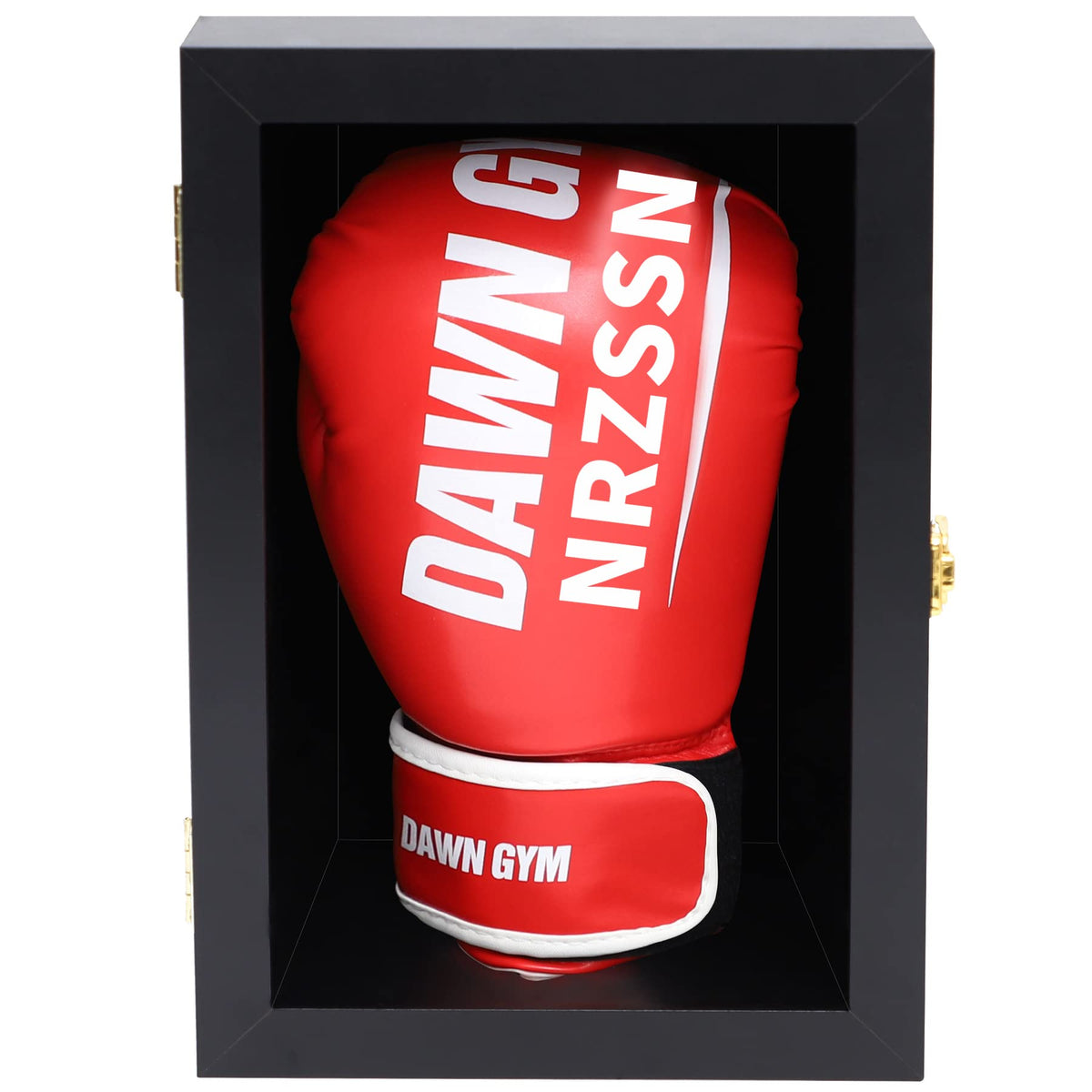 NRZSSN front view of lockable display case showing clean presentation and secure closure