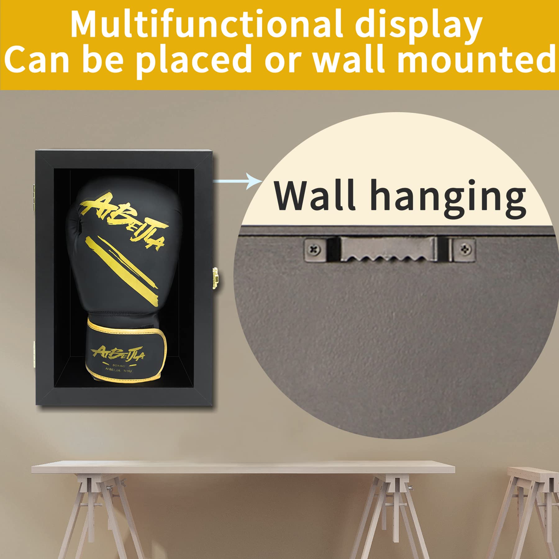 NRZSSN mounted on gym wall demonstrating secure installation and display impact
