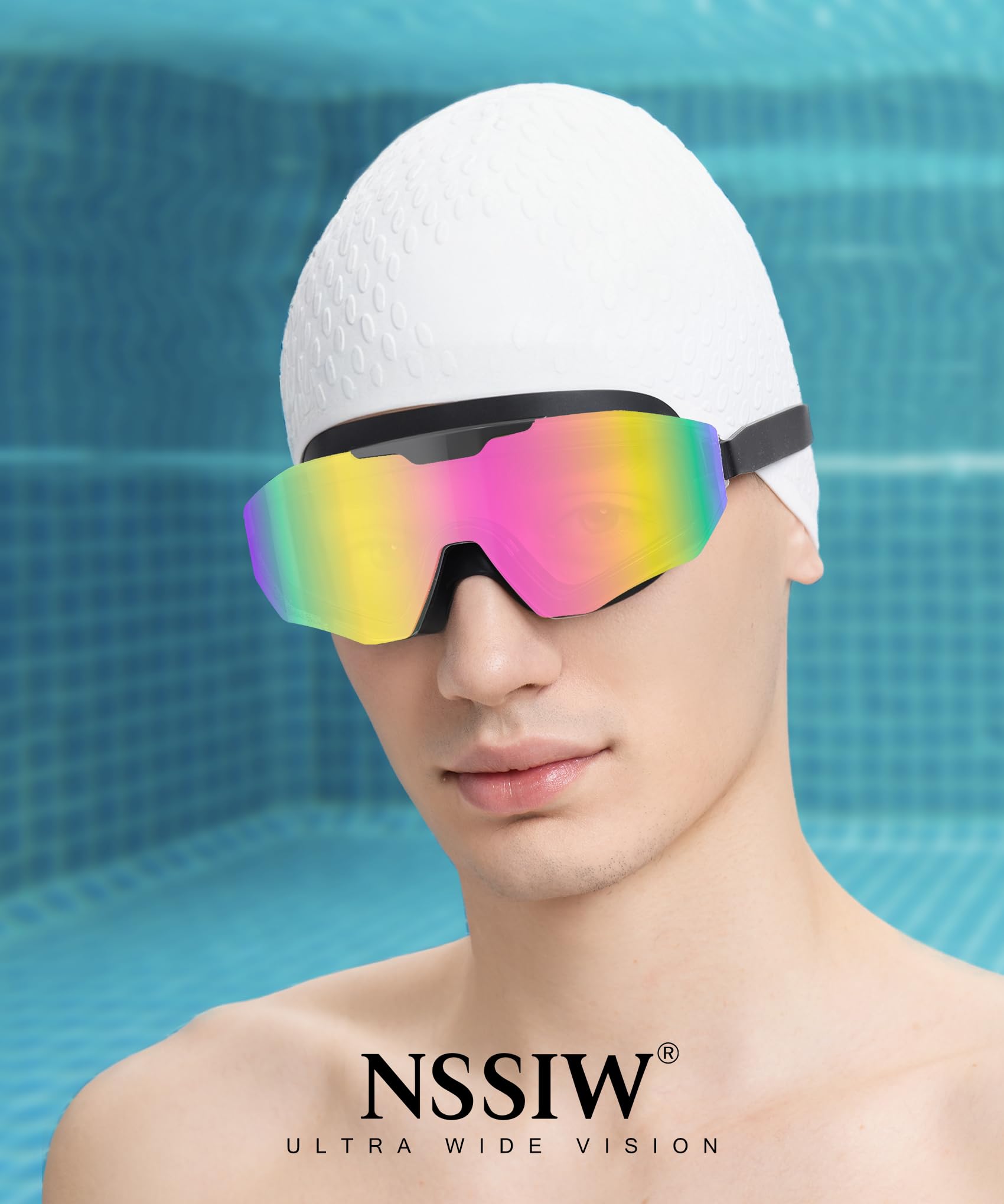 NSSIW close-up of soft silicone seal providing comfortable leak protection