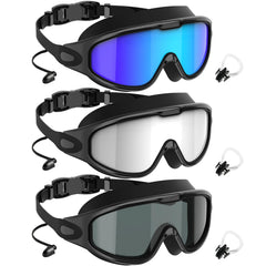 NSSIW front packaging showing three tinted goggle pairs and storage benefit