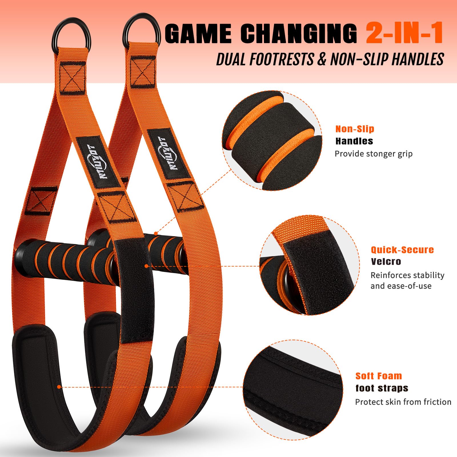NTIUYOT metal buckle and carabiner showing secure heavy-duty connection