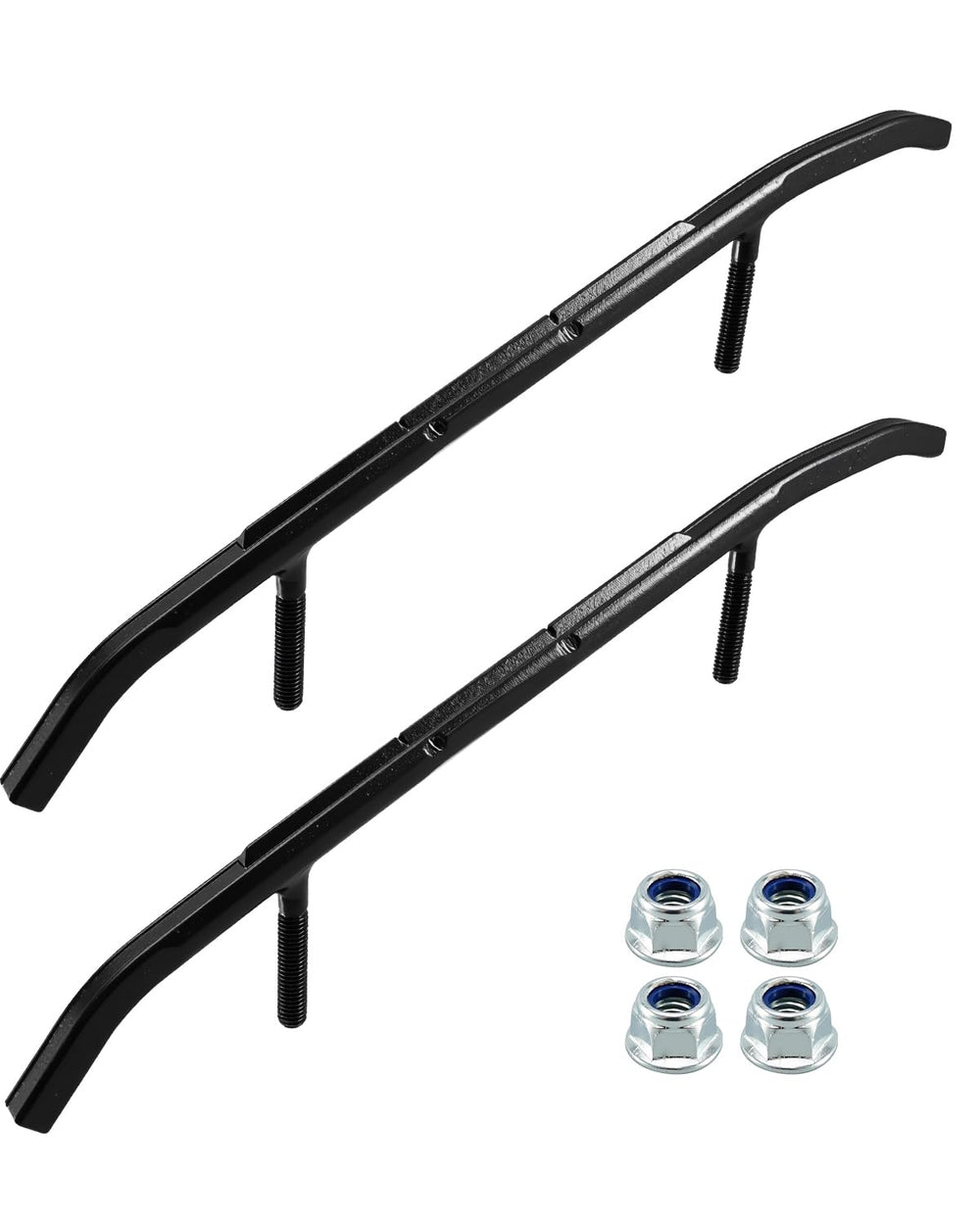 NTSUMI front view of 6-inch carbide runners showing complete set and benefits