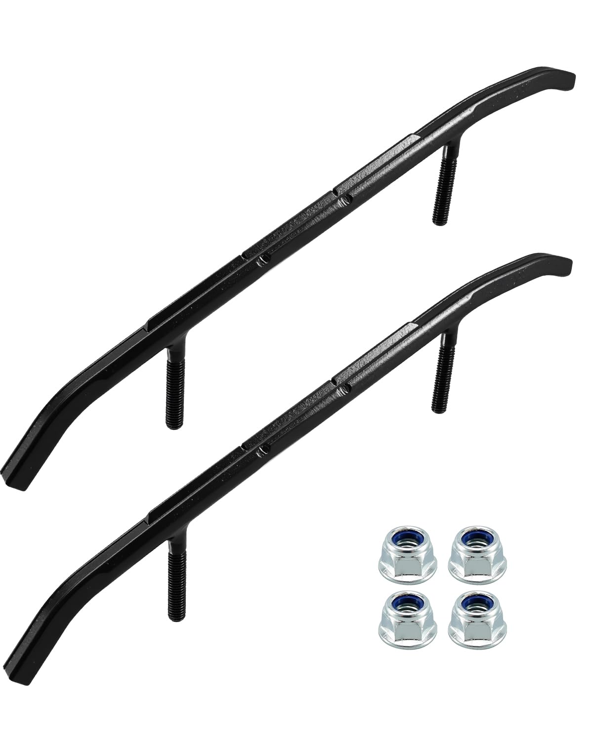 NTSUMI front view of 6-inch carbide runners showing complete set and benefits