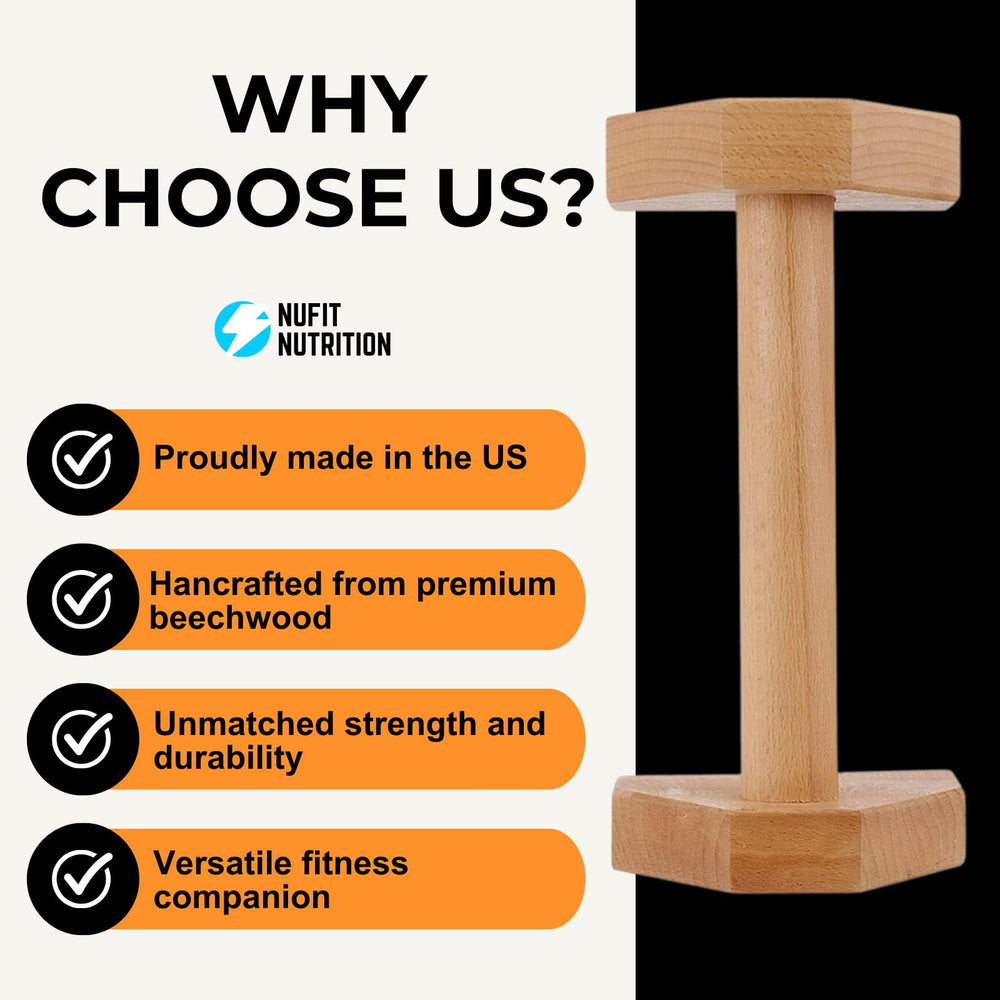 NuFit parallettes rubber base detail providing slip-resistant stability