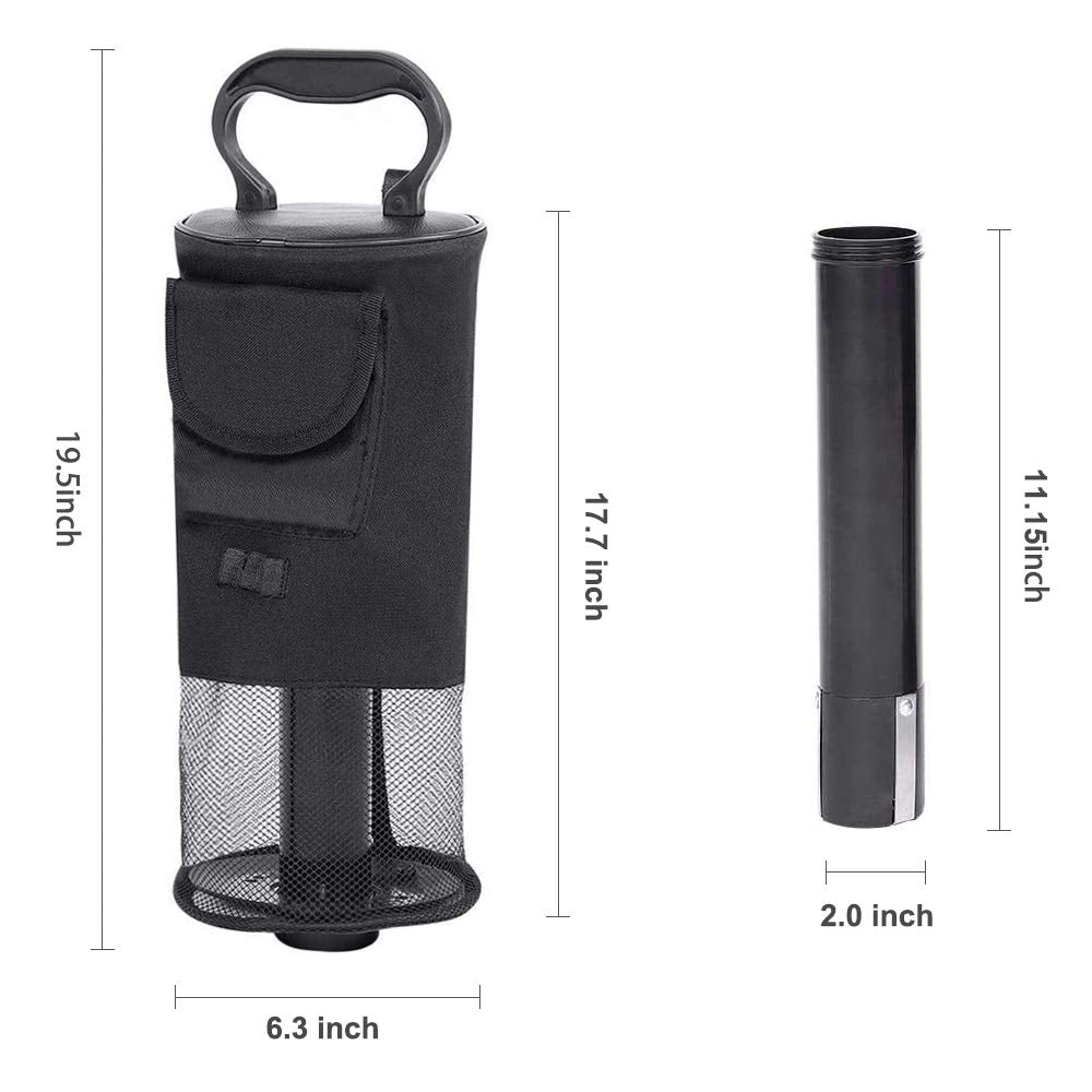 Number-one in use on driving range speeding ball collection and reducing bending